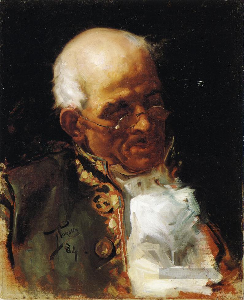 Porträt eines Caballero Malers Joaquin Sorolla Ölgemälde